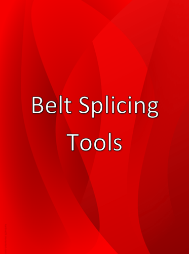 Picture for category Belt Splicing Tools