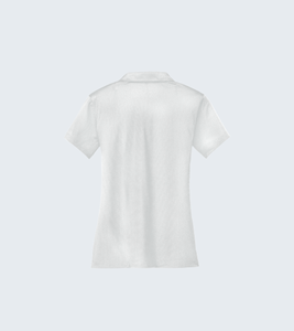 Show details for Nike Ladies Dri-FIT Vertical Mesh Polo