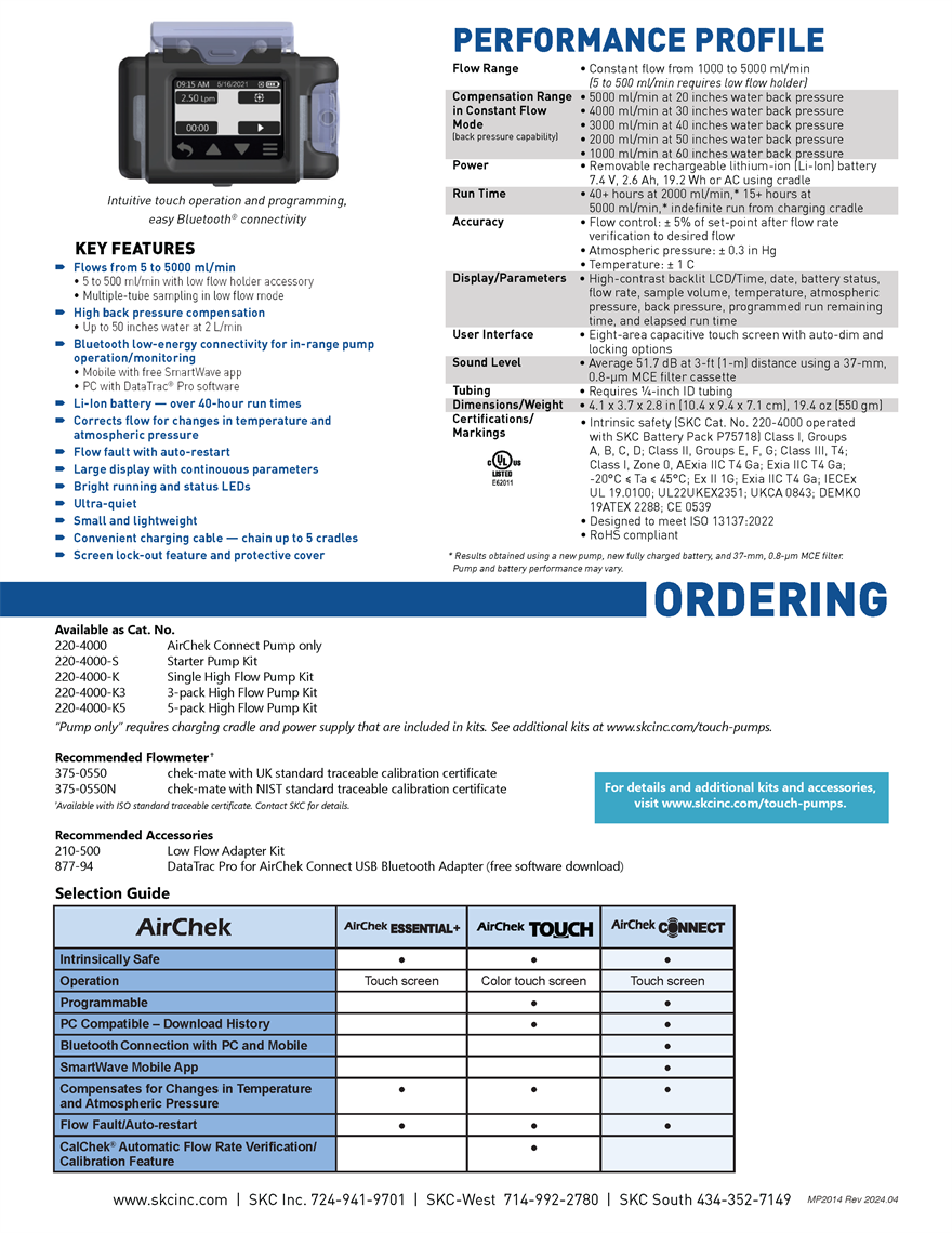 Picture of Pump_AirChek Connect_FLY_MP2014 Iss2021