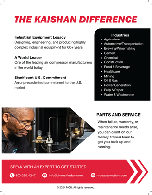 Show details for REG DAS Kaishan Vendor Compressed Air Line Card