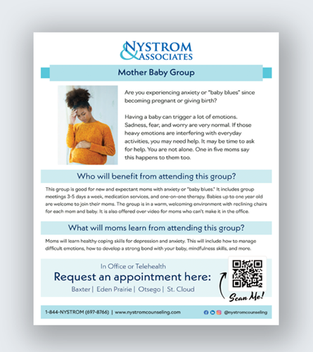 Show details for Downloadable Mother-Baby Program Flyer