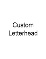 Picture of Custom Letterhead