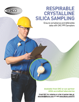 Show details for Respirable Crystalline Silica Sampling