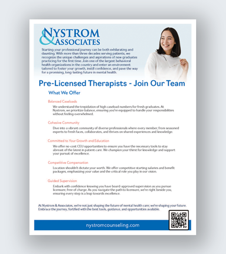 Show details for Downloadable MN Unlicensed Therapist Hiring Flyer