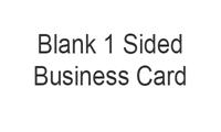 Show details for Custom Business Card 1 Sided