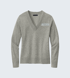 Show details for Brooks Brothers Womens Cotton Stretch V-Neck Sweater