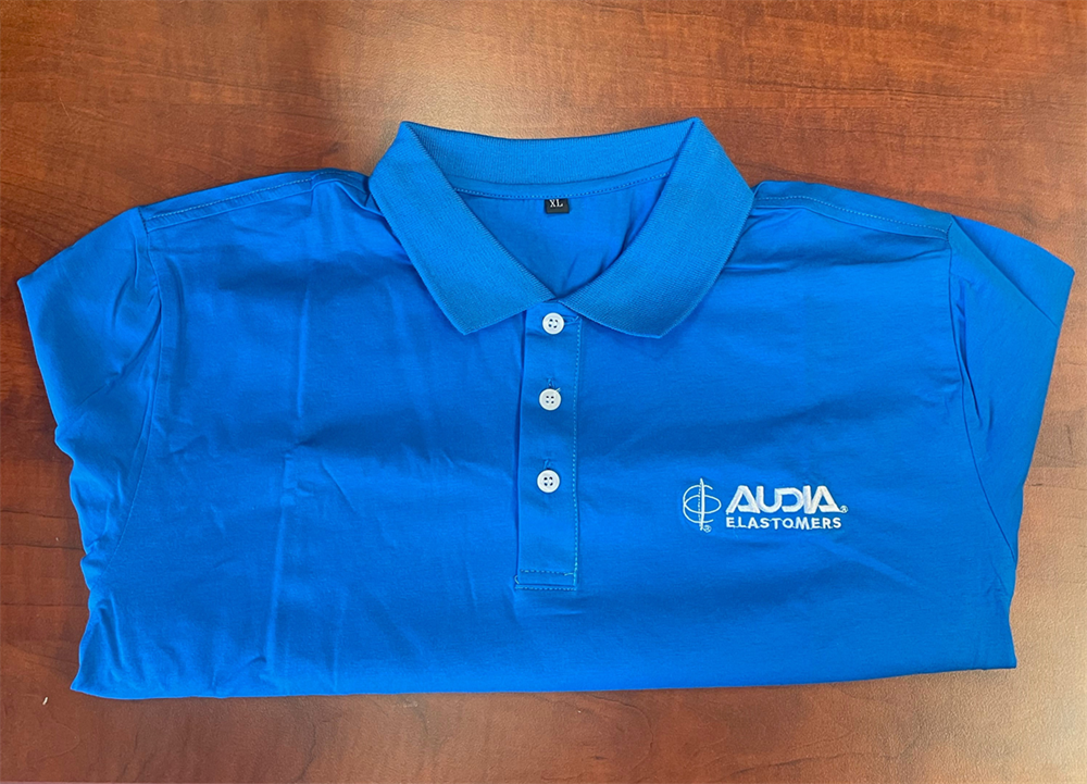 Show details for Women's Electric Blue Golf Shirts