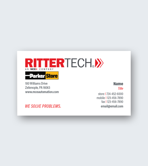 Show details for Adhesive ParkerStore Business Card