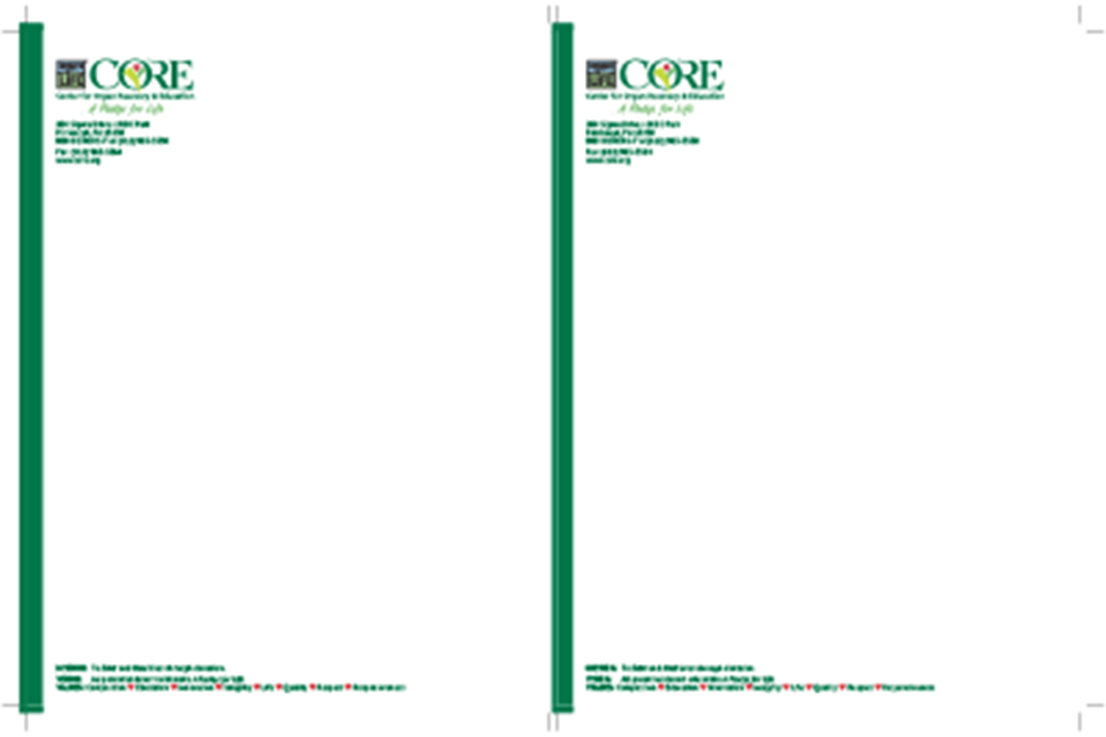 Show details for CORE Letterhead