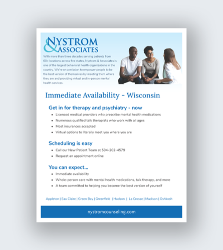 Show details for Downloadable WI Patient Flyer