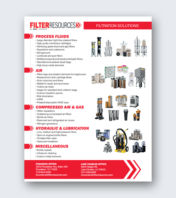 Show details for Filter Resources Filtration Line Card - 03-25