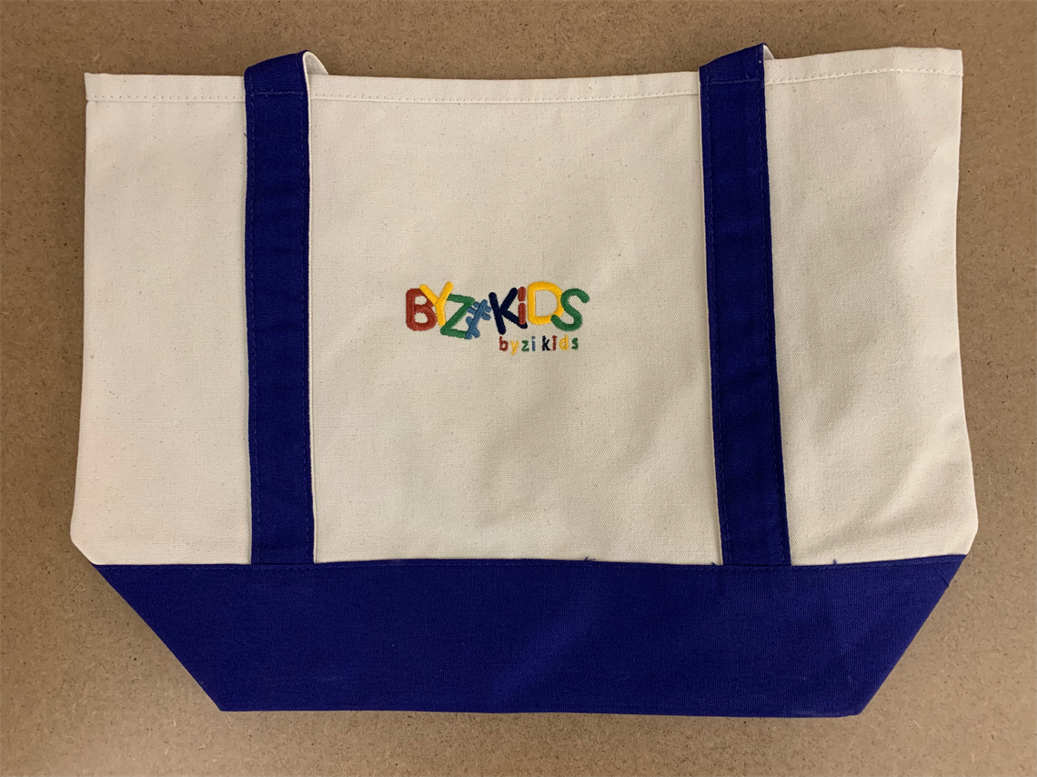 Picture of Embroidered Canvas Tote Bag