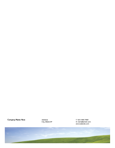 Picture of Agriculture Letterhead 6