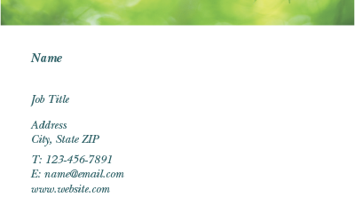 Picture of Agriculture Business Card 3