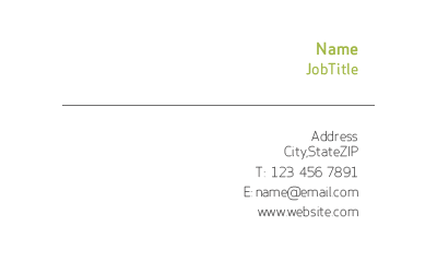 Picture of Agriculture Business Card 7