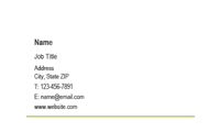 Picture of Agriculture Business Card 8