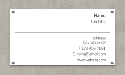 Picture of Construction & Trade Business Card 1