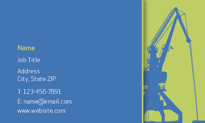 Picture of Construction & Trade Business Card 5
