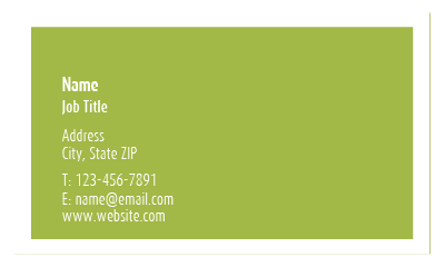 Picture of Environment Business Card 6