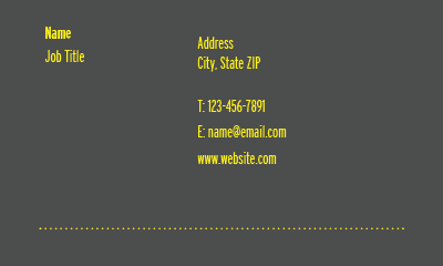 Picture of Financial Business Card 3