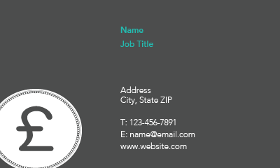 Picture of Financial Business Card 6