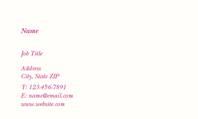 Picture of Healthcare Business Card 8