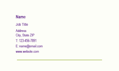 Picture of Horticulture Business Card 7