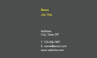 Show details for Insurance Business Card 2