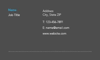 Picture of Pet Services Business Card 3