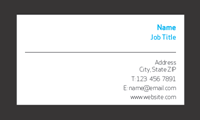 Show details for Technology Business Card 1