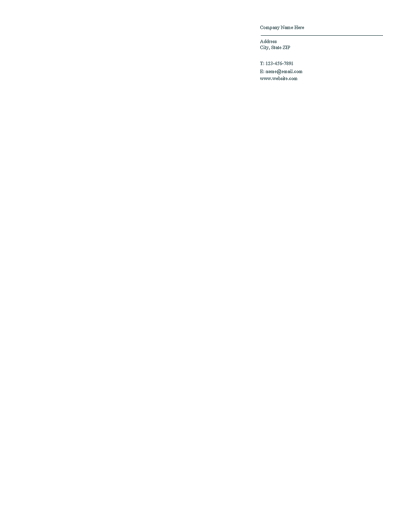 Picture of Business Services Letterhead 4