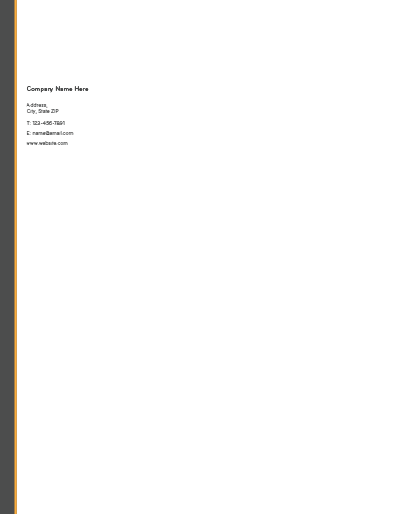 Picture of Business Services Letterhead 8