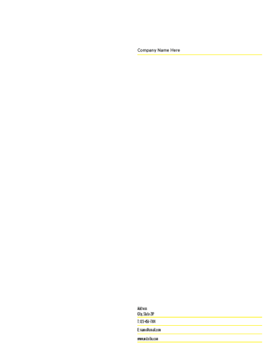 Picture of Construction & Trade Letterhead 7