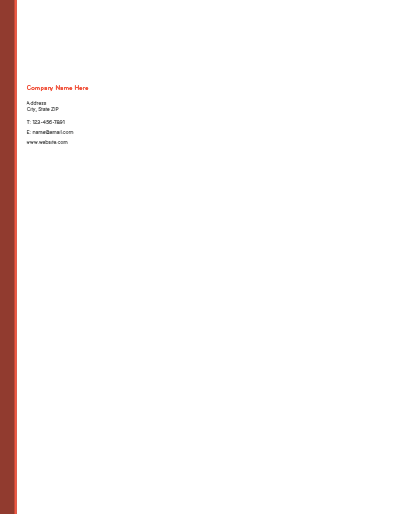 Picture of Construction & Trade Letterhead 8