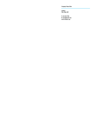 Picture of Fitness Letterhead 4
