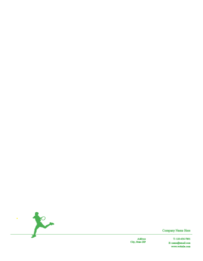 Picture of Fitness Letterhead 5
