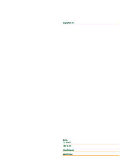 Picture of Food & Beverage Letterhead 6