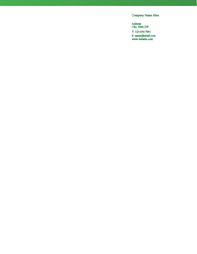 Picture of Horticulture Letterhead 5