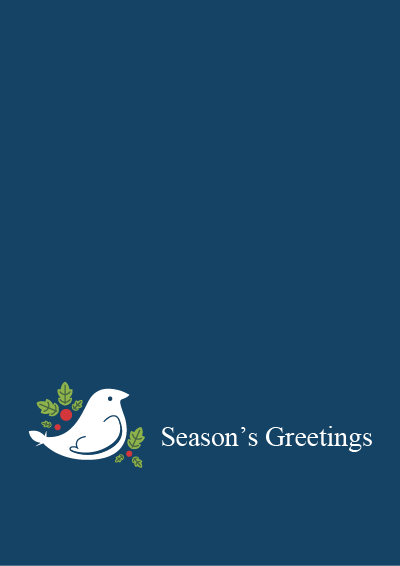 Picture of Holiday Card Bird