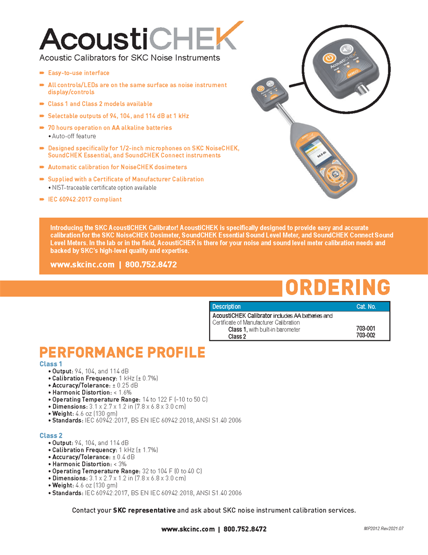 Picture of AcoustiCHEK Flysheet