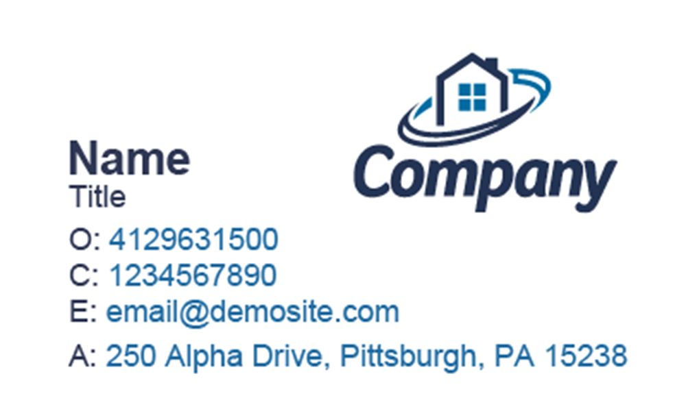 Show details for Business Card