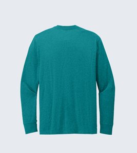 Show details for District Men's Perfect Blend CVC Long Sleeve Tee