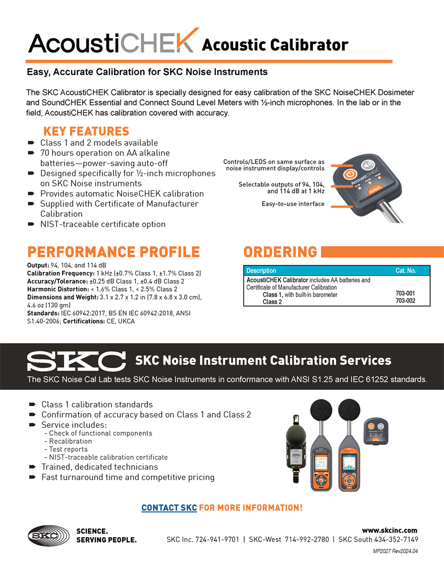 Picture of Noise & Sound-Brochure