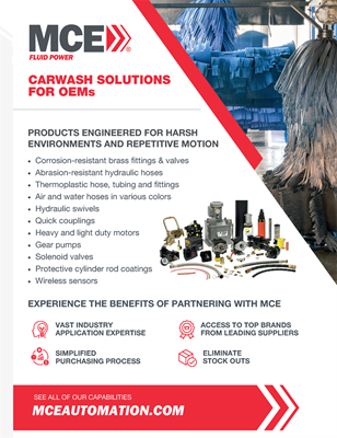 Show details for MCE Fluid Power OEM Carwash Solutions 4-25