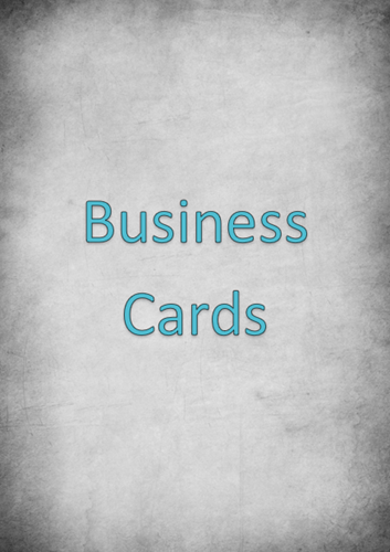 Picture for category Business Cards