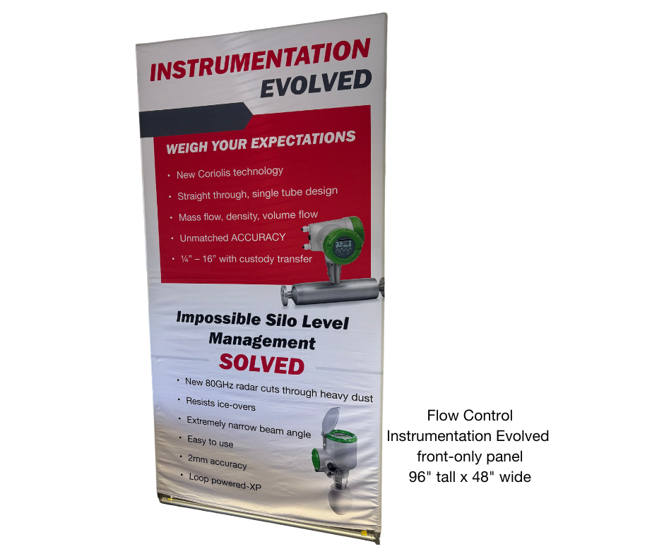 Show details for MCE Flow Control-Instrumentation Evolved - 96"H x 48"W - Front Panel Only