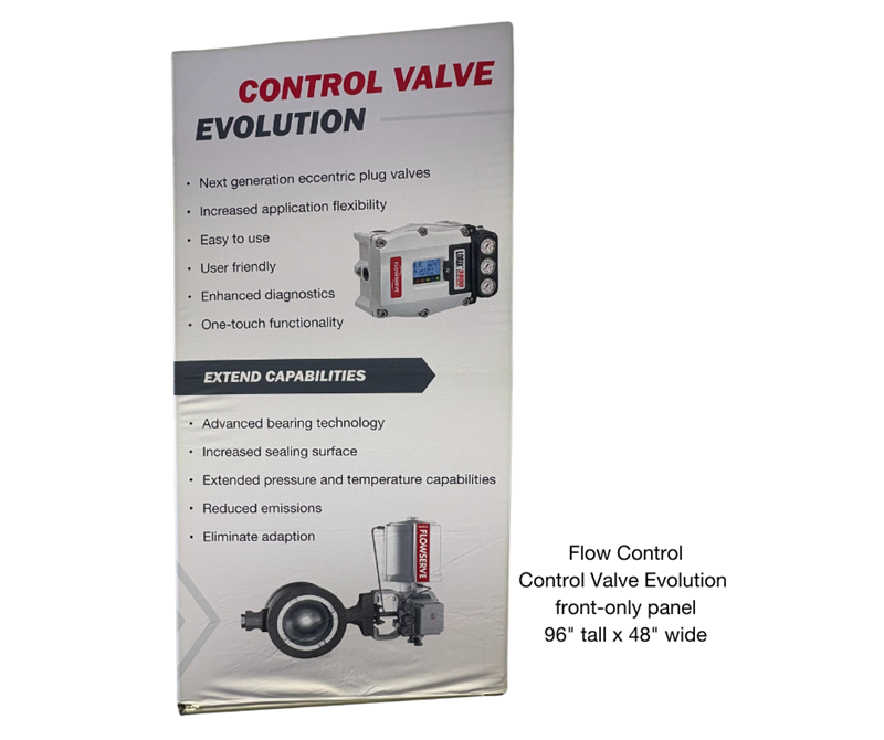 Show details for MCE Flow Control-Control Valve Evolution - 96"H x 48"W - Front Panel Only