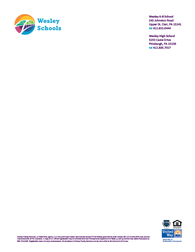 Show details for Schools Logo Letterhead