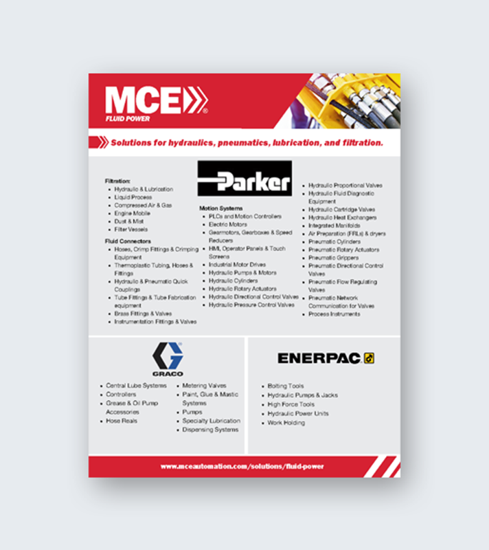 Show details for MCE Fluid Power Line Card 2-26