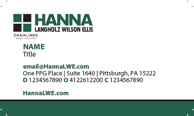 Show details for Retail Business Card